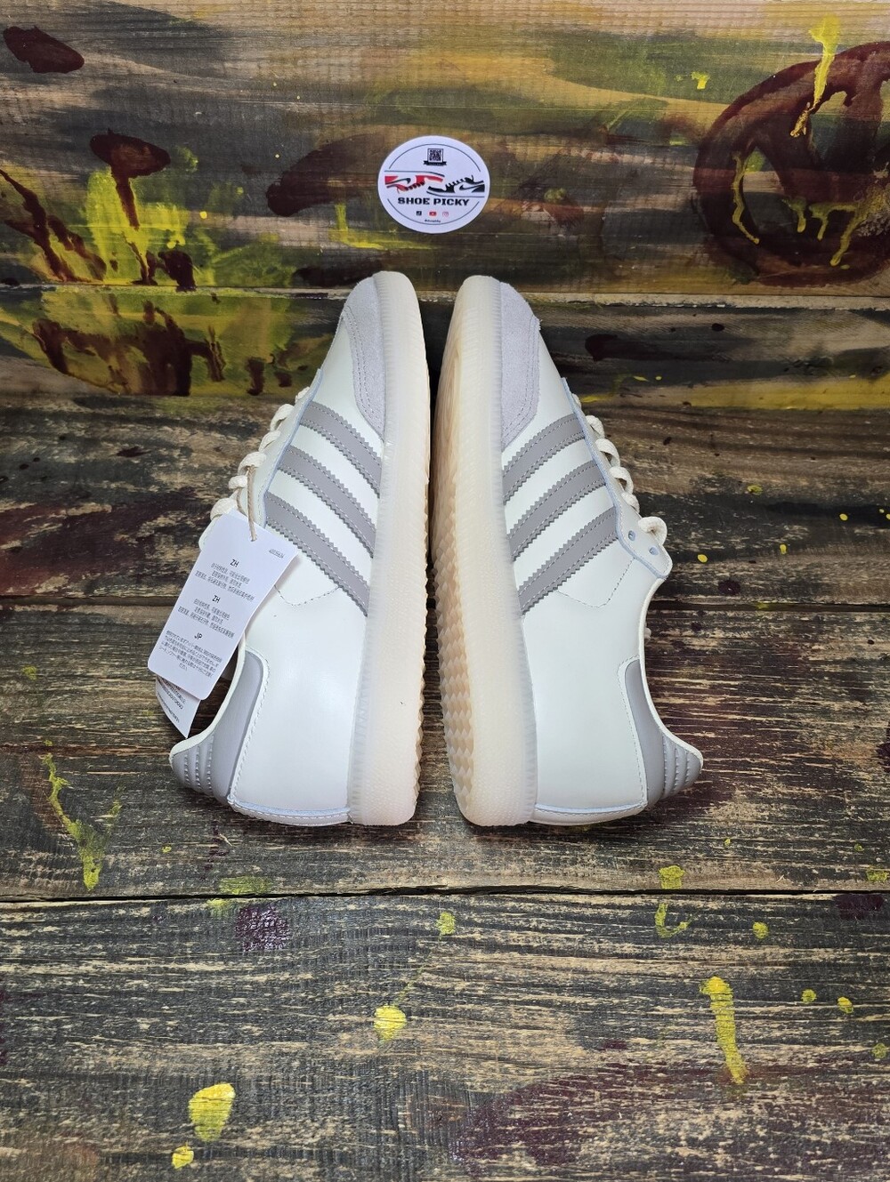 adidas x Lionel Messi Samba Messi Cream White Men Sz 6 Casual Shoes JQ0266 new - Picture 5 of 8